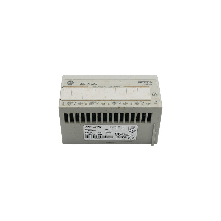 INDUSTRIAL SPARE PART 1794-IF4I SER. A F/W F REV. A01 24VDC UNMP