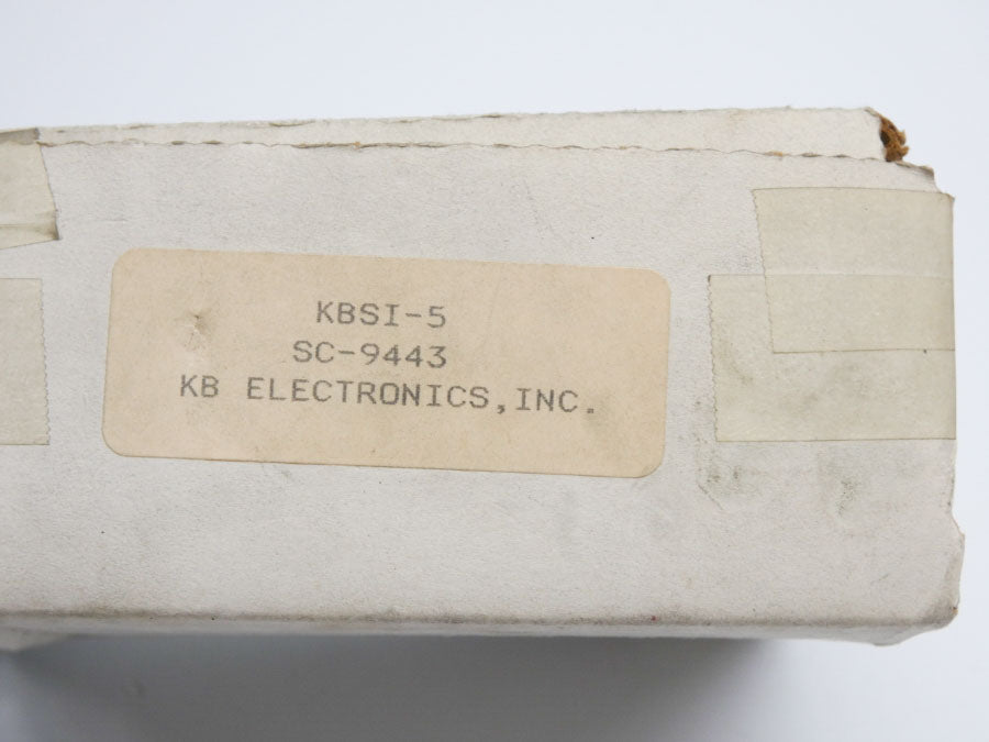 KB ELECTRONICS KBSI-5 NSMP