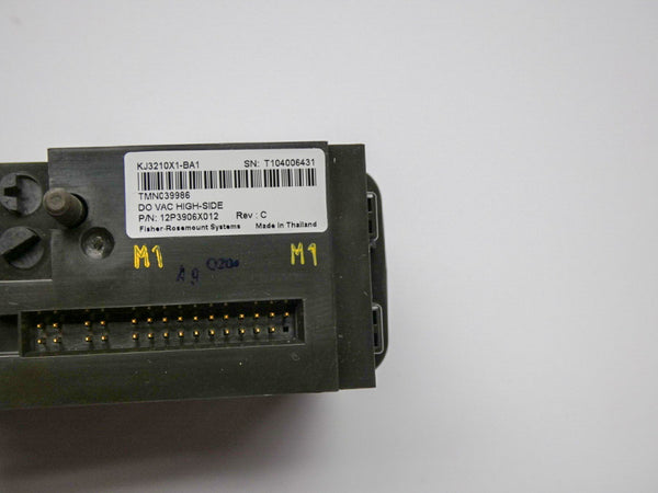 DELTAV EMERSON KJ3210X1-BA1 12P3906X012 REV. C 120/230VAC 3A NSMP