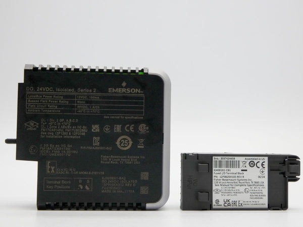 EMERSON VE4002S1T1B2 KJ3208X1-BA2/KJ4001X1-CB1 24VDC 1A NSMP