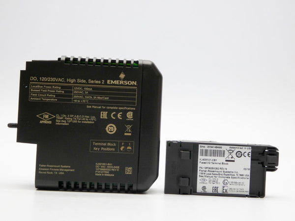 EMERSON VE400S2S2T2B2 KJ3210X1-BA1/KJ4001X1-CB1 120/230VAC 3A NSMP