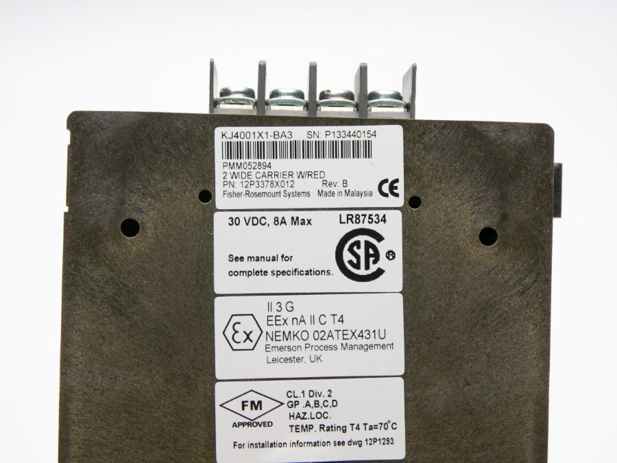 DELTAV EMERSON VE3051C0 KJ4001X1-BA3 NSMP