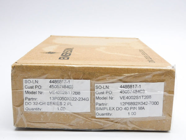 EMERSON VE400S2S1T2B8 KC3020X1-BA2 KC4011X1-BQ1 24VDC 3.2A NSMP