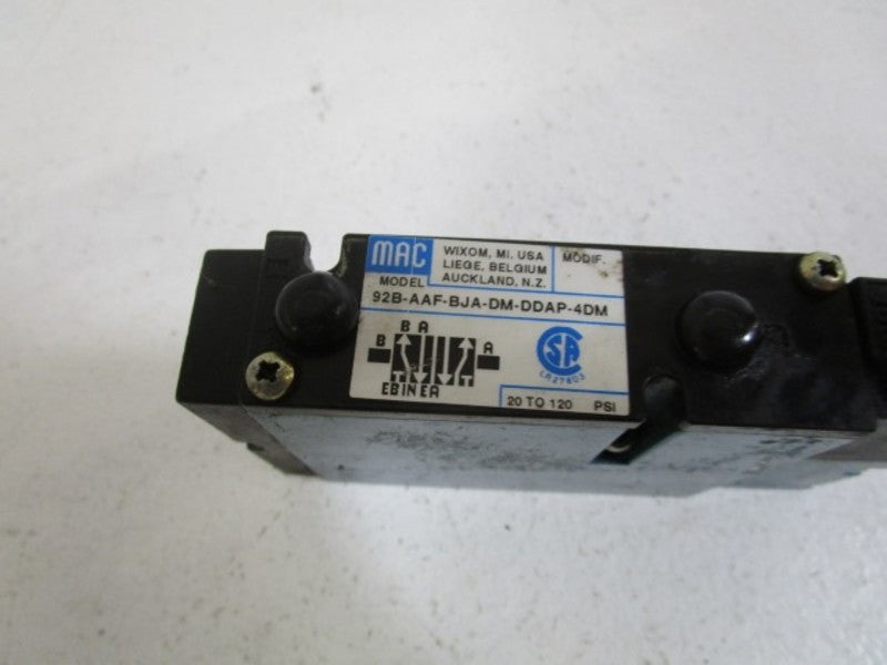 MAC 92B-AAF-BJA-DM-DDAP-4DM UNMP