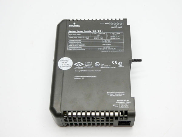 EMERSON KJ1501X1-BC2 12P2186X042 REV. E 24VDC 4.0A NSNP