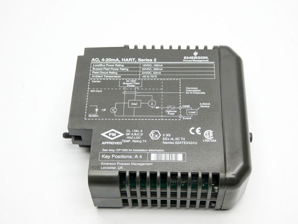 DELTAV EMERSON KJ3221X1-BA1 12P2531X112 24VDC UNMP