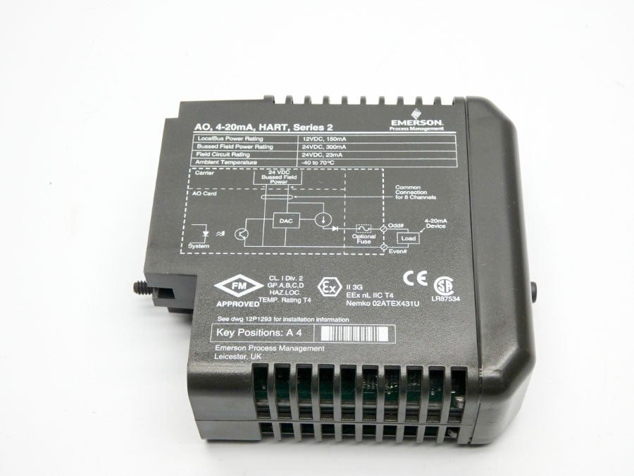 DELTAV EMERSON KJ3221X1-BA1 12P2531X112 24VDC UNMP