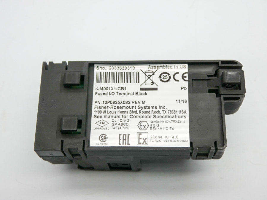 FISHER ROSEMOUNT KJ4001X1-CB1 12P0625X082 REV. M NSNP