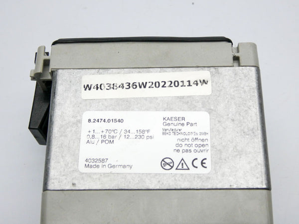KAESER 8.2474.01540 12-230PSI NSNP