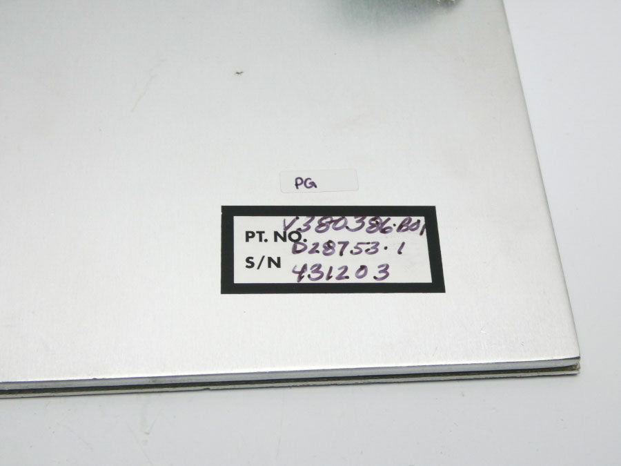 STOCK EQUIPMENT CO. V380386-B01 D28753-1 NSNP