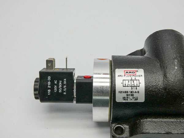 ARO K214SS-12O-A-G 2G553 120VAC NSMP