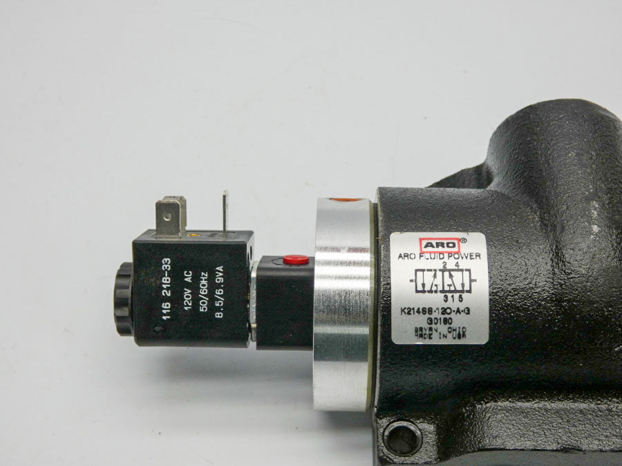 ARO K214SS-12O-A-G 2G553 120VAC NSMP