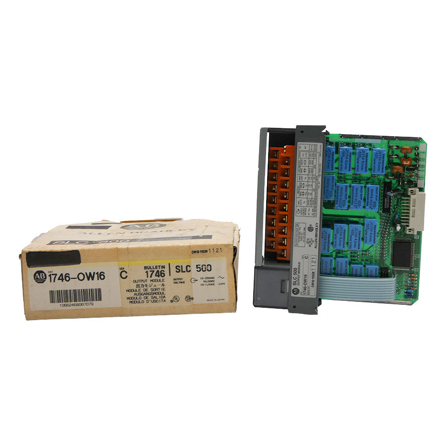 INDUSTRIAL SPARE PART 1746-OW16 SER. C 10-250VAC 15A NSMP