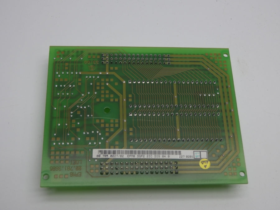 INDUSTRIAL SPARE PART 00.781.3685 VER. 4.39 NSNP