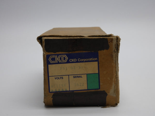 CKD FS1-03-3 115V NSMP