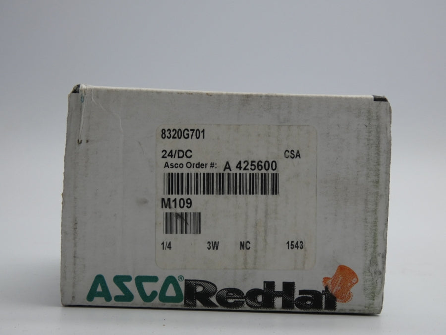 ASCO 8320G701 24VDC 125PSI 1/4" NSMP