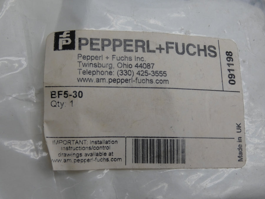 PEPPERL+FUCHS BF5-30 091198 NSMP