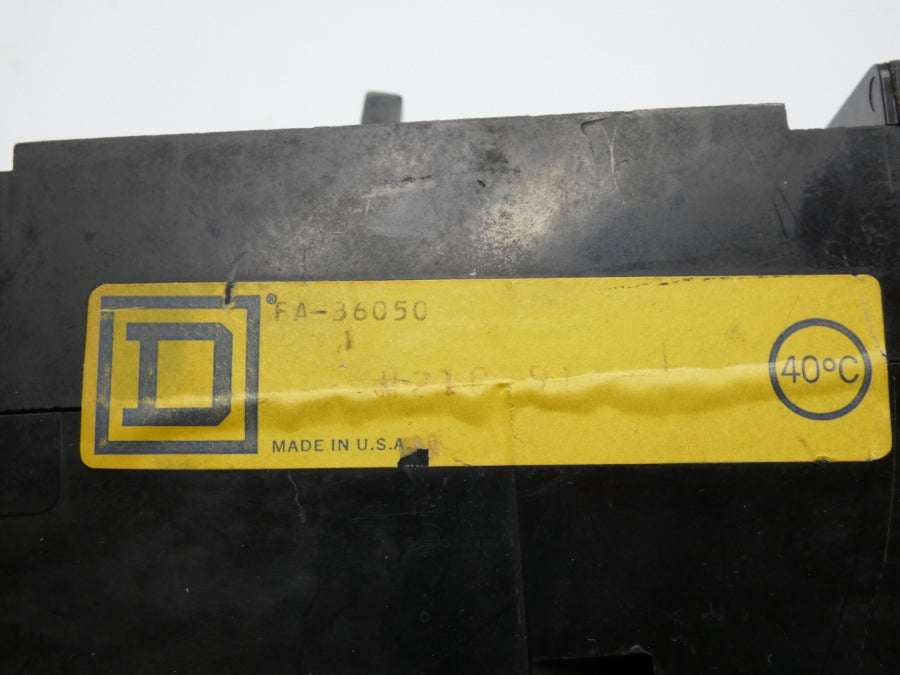 SQUARE D FA-36050 600VAC 50A UNMP
