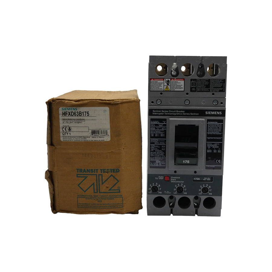 SIEMENS HFXD63B175 600V 175A (AS IS) NSMP