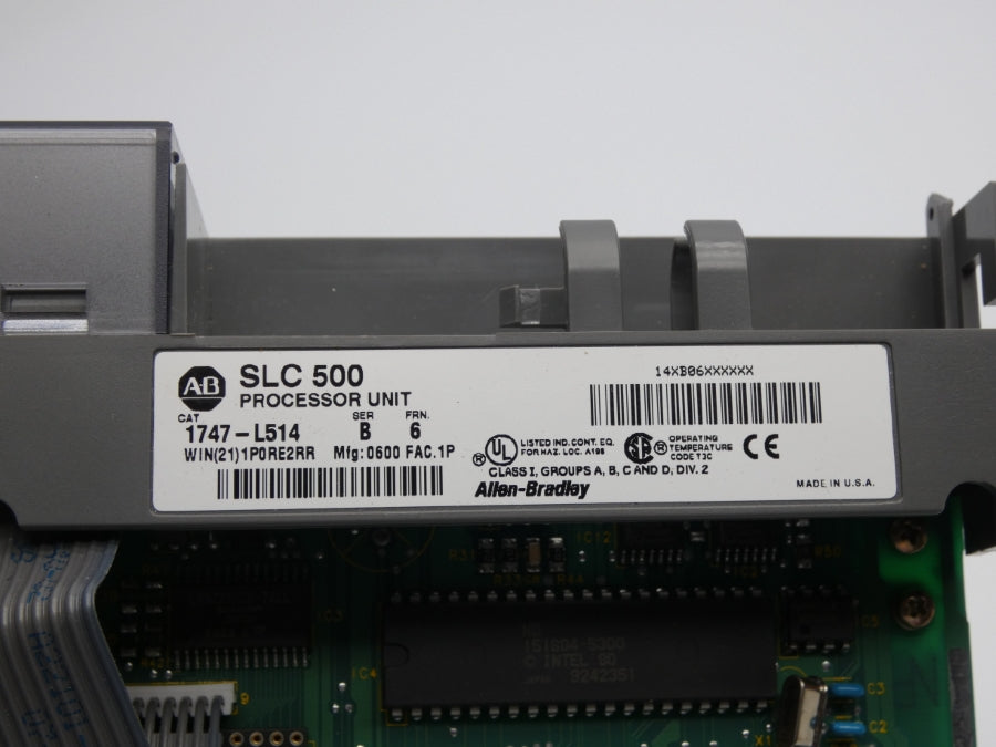 INDUSTRIAL SPARE PART 1747-L514 SER. B F/W 6 (AS IS) NSNP