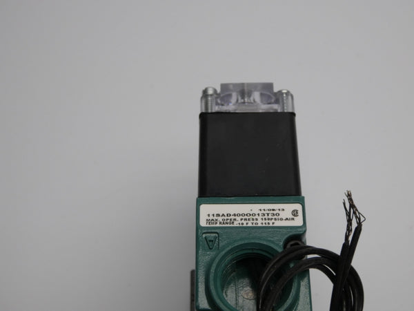 NUMATICS 11SAD400O013T30 100-115/110-120V .15A 150PSI UNMP