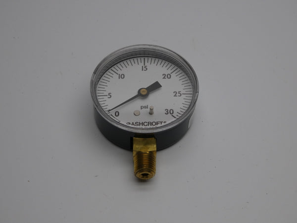 ASHCROFT 25W1005H02L30# 0/30PSI NSMP