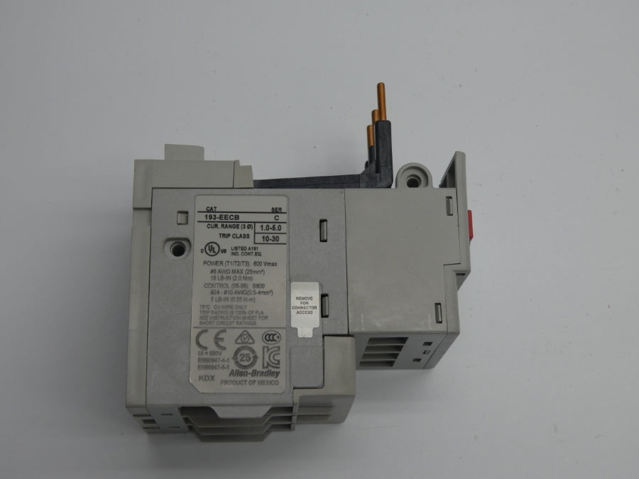 INDUSTRIAL SPARE PART 193-EECB SER. C 690V 1.0-5.0A (AS PICTURED) UNMP