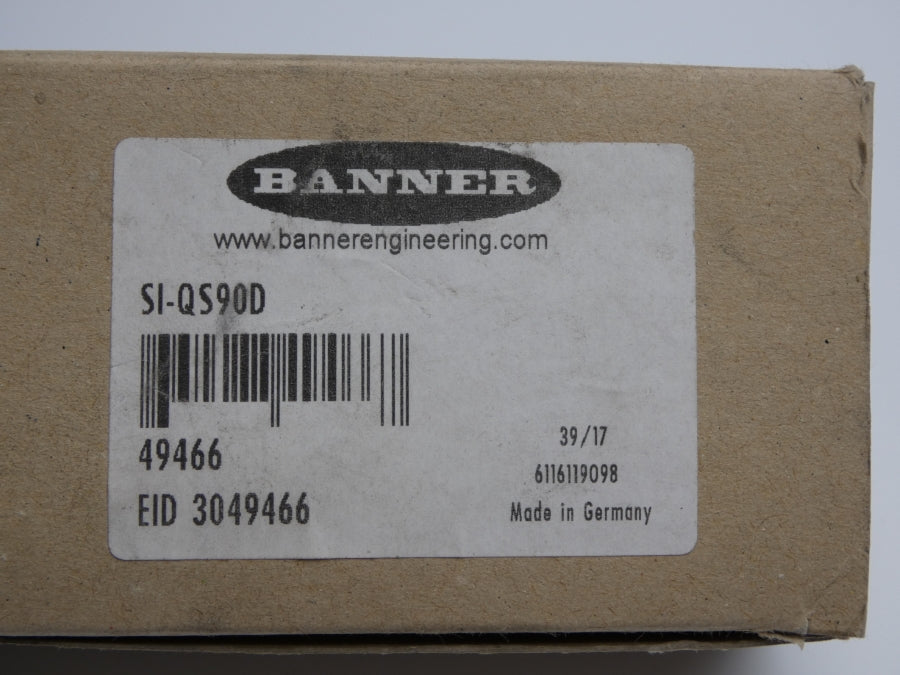 BANNER ENGINEERING SI-QS90D 49466 500V 10A (NO KEY) NSMP