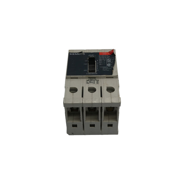 SIEMENS LGB3B035 277V 35A (AS PICTURED) UNMP