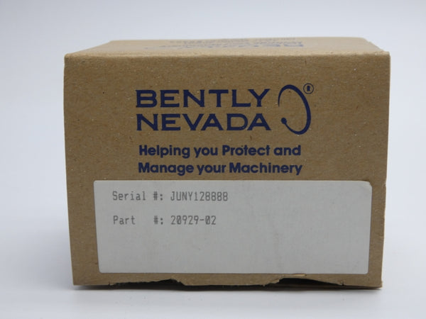 BENTLY NEVADA 20929-02 18VDC NSMP