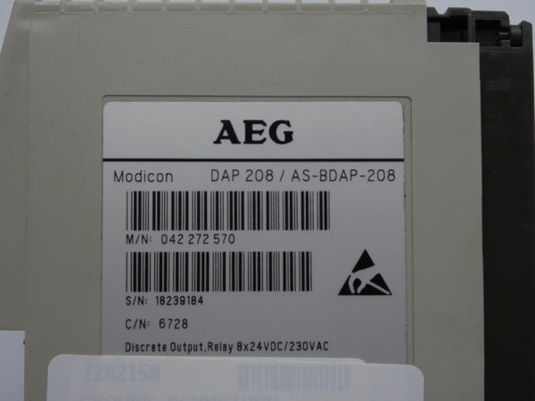 AEG DAP208/AS-BDAP-208 24VDC NSNP