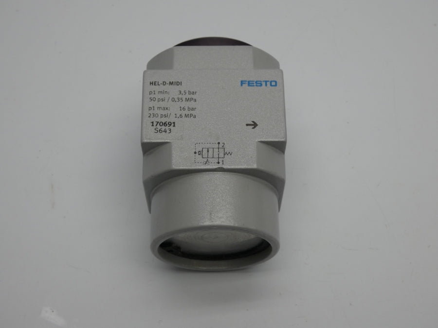 FESTO HEL-D-MIDI 170691 230PSI NSMP