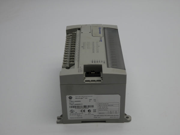 INDUSTRIAL SPARE PART 1762-L40AWA SER. C F/W 12 100/120VAC (NO DOOR/COVER) UNMP