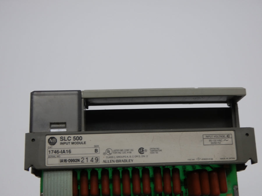 INDUSTRIAL SPARE PART 1746-IA16 SER. B 85-132VAC (NO TERMINAL) UNMP