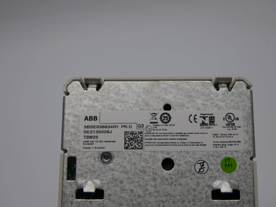 ABB 3BSE036634R1 TB825 24V NSMP