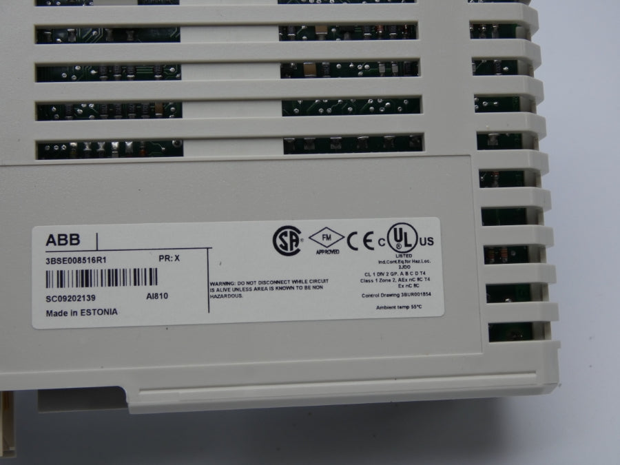 ABB 3BSE008516R1 AI810 0-10V NSMP