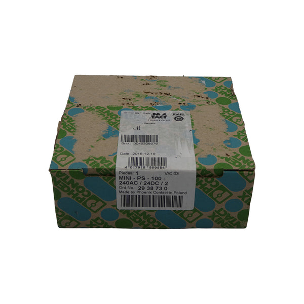 PHOENIX CONTACT MINI-PS-100-240AC/24DC/2 2938730 NSFS