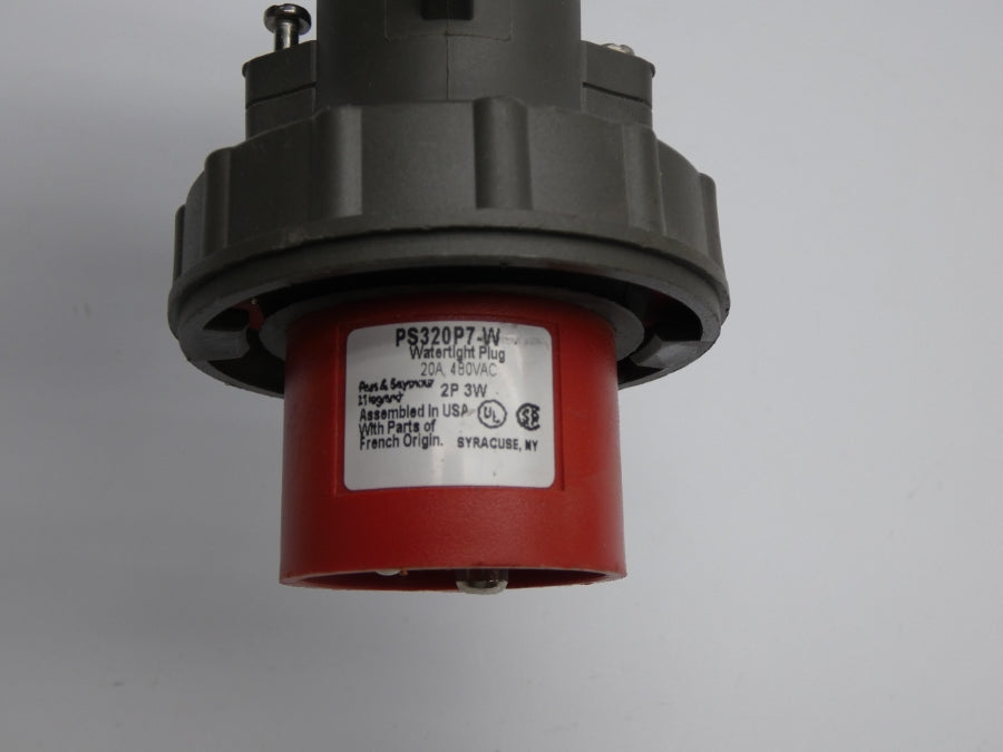 PASS&SEYMOUR PS320P7-W 480VAC 20A UNMP