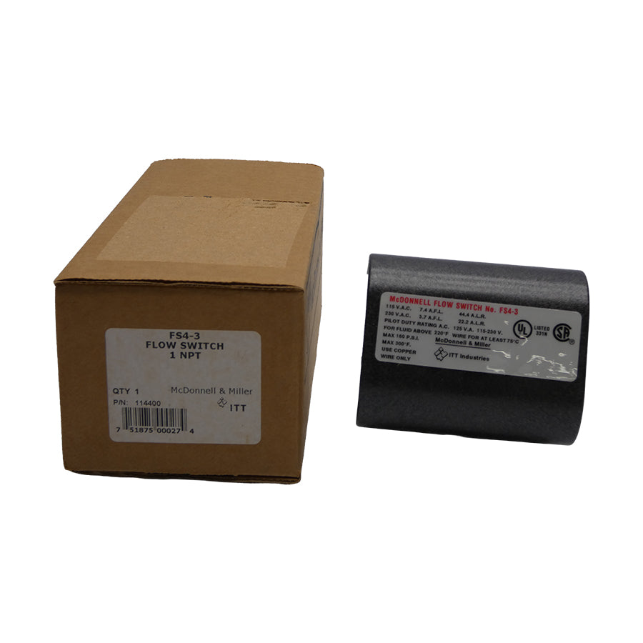 MCDONNELL&MILLER FS4-3 114400 230VAC 160PSI NSMP