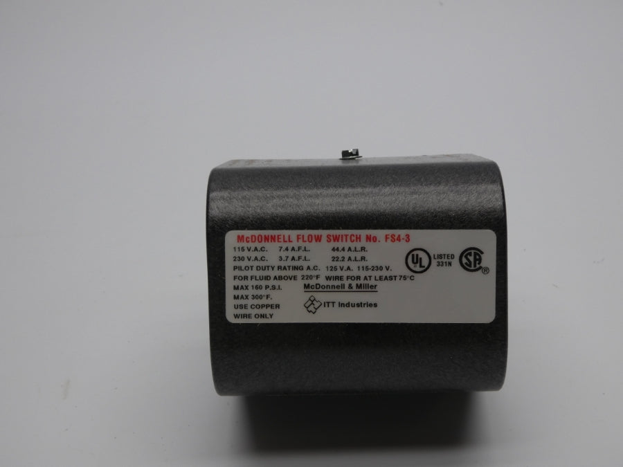 MCDONNELL&MILLER FS4-3 114400 230VAC 160PSI NSMP