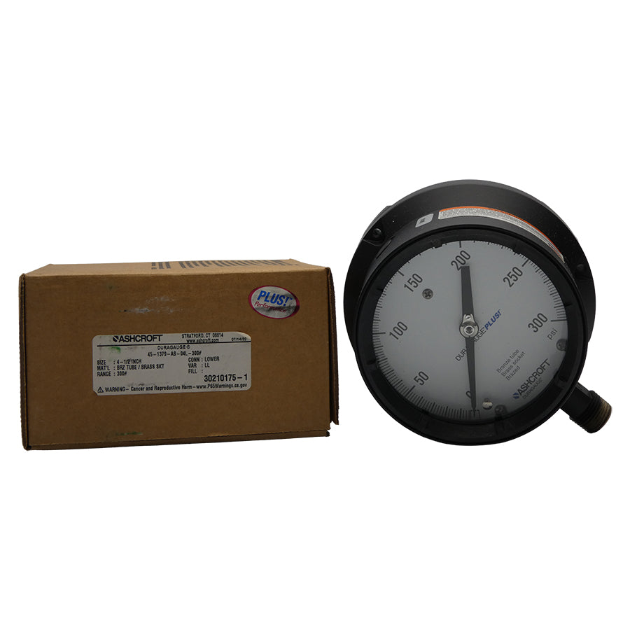 ASHCROFT 45-1379-AS-04L-300# 300PSI NSMP
