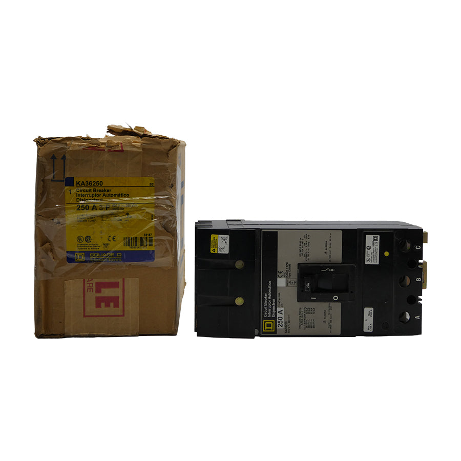 SQUARE D KA36250 600V 250A NSMP