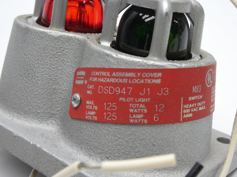 CROUSE HINDS DSD947J1J3 125V NSMP