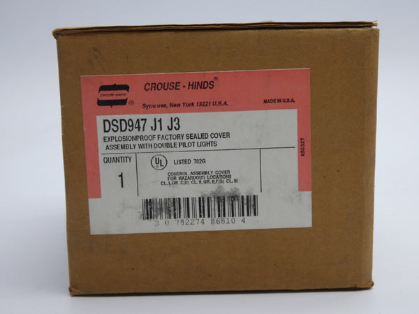 CROUSE HINDS DSD947J1J3 125V NSMP