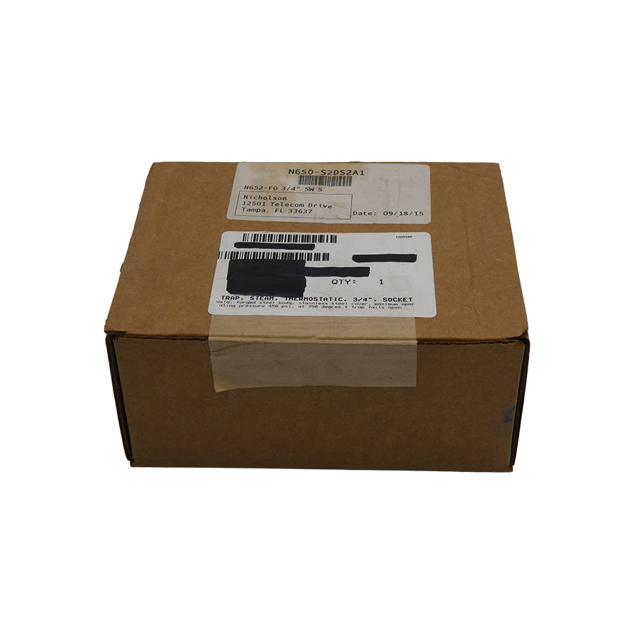 NICHOLSON N650-S2DS2A1 N652-F0 3/4" NSFS