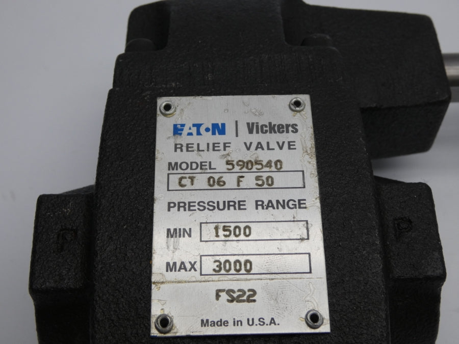 EATON VICKERS CT06F50 590540 300PSI NSNP