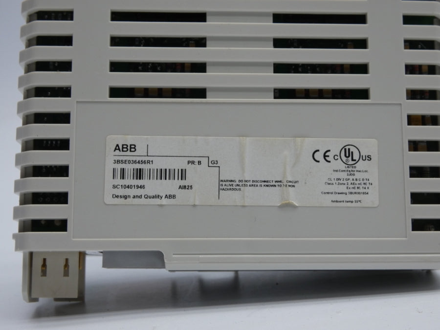 ABB 3BSE036456R1 AI825 10V NSNP