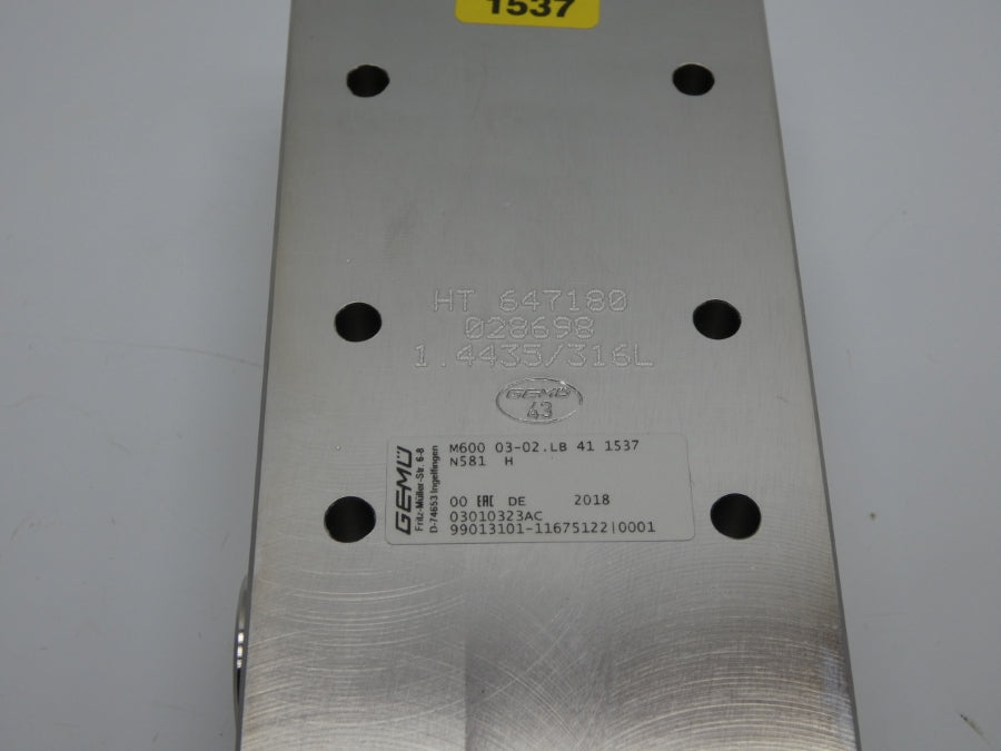 GEMU M60003-02.LB411537 99013101 NSMP