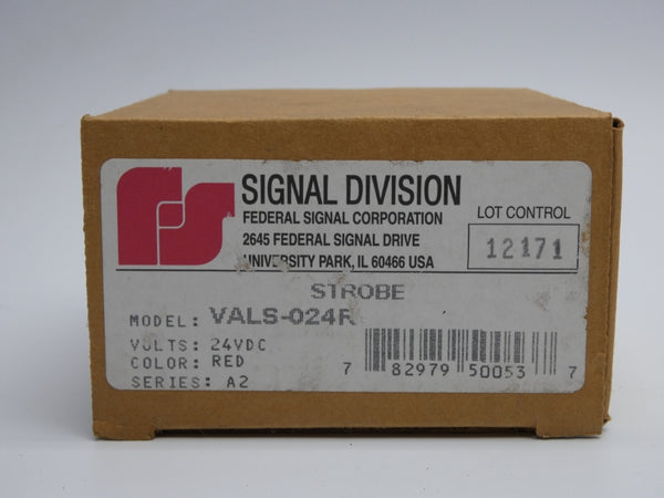 INDUSTRIAL SPARE PART VALS-024R SER. A2 24VDC 0.08A NSMP