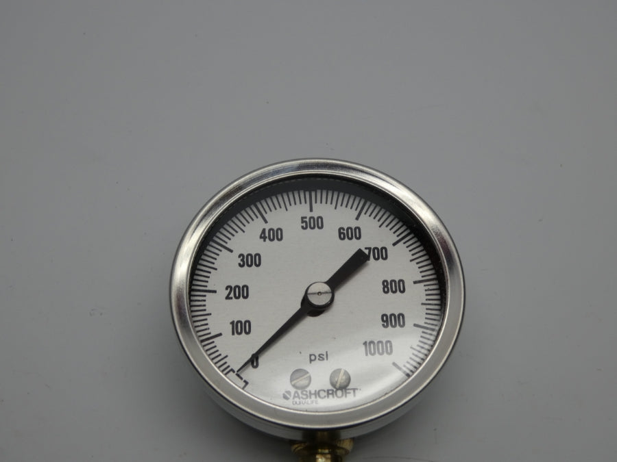 ASHCROFT 25-1009-AW-02L-1000# 1000PSI NSMP
